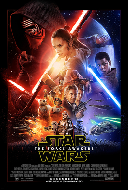 Star Wars The Force Awakens Theatrical Poster